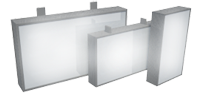 <b>Podświetlany kaseton w ramie aluminiowej umożliwiający prezentacje grafiki również w nocy.</b> Wykonany z aluminiowej obudowy oraz przezroczystej płyty czołowej. Grafika płyty podświetlona diodami LED. Wykorzystywany głównie jako szyld.
